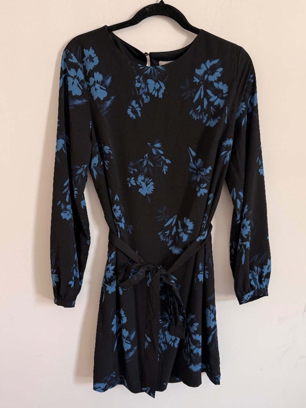 H&M long sleeve mini dress NWT